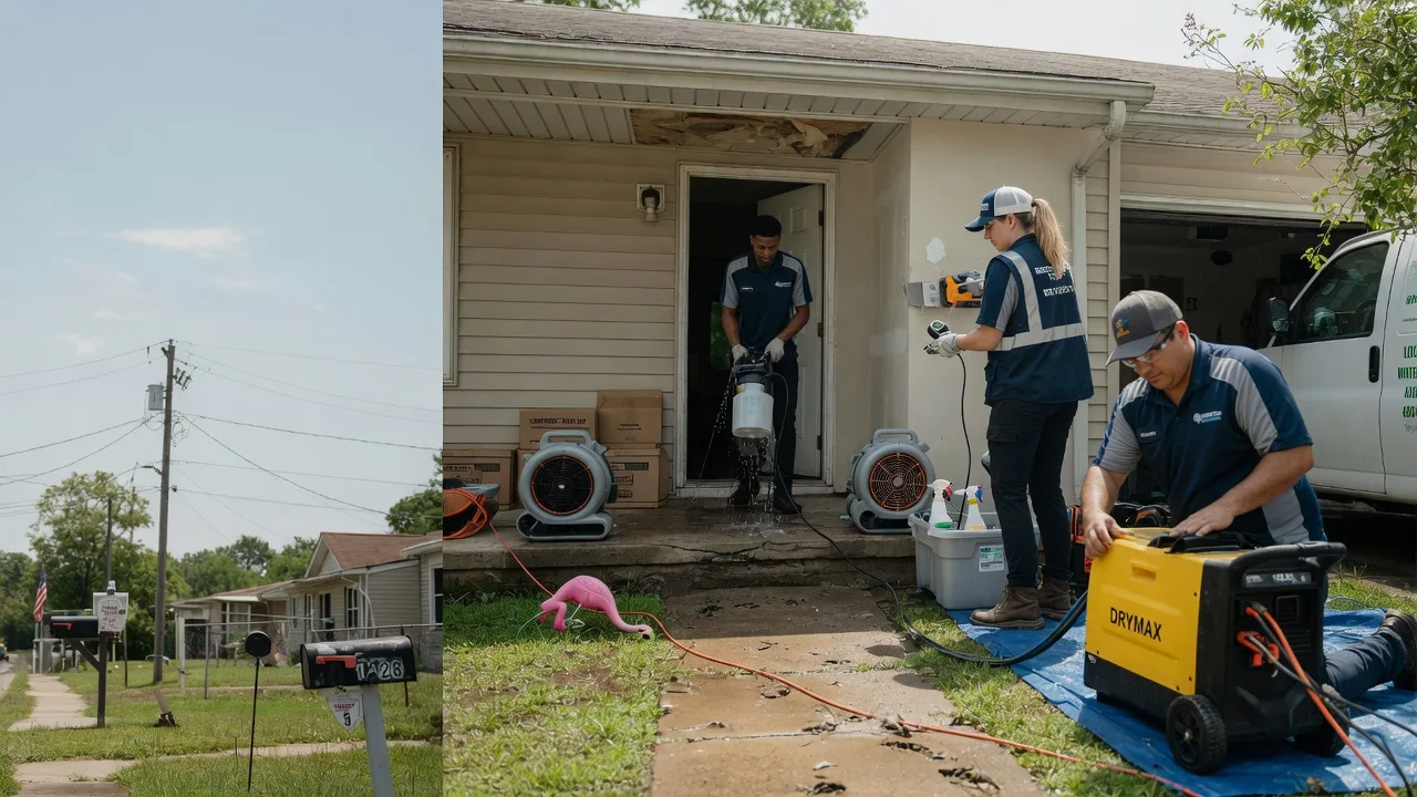 Storm Damage Water Removal in Princeton, IN near me